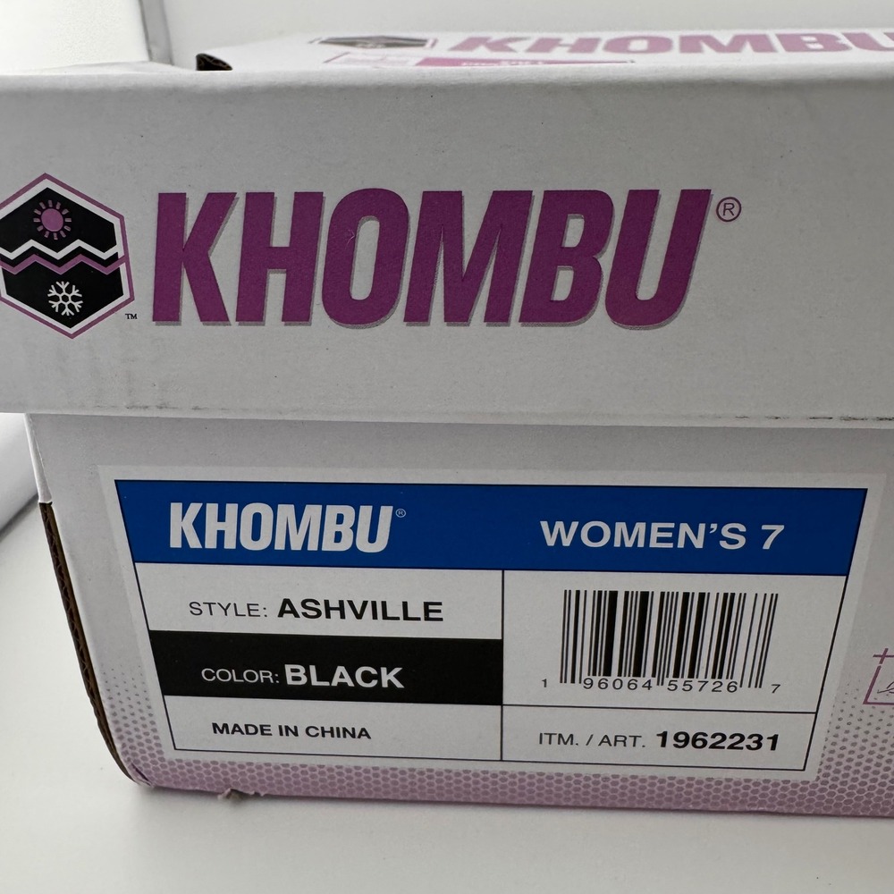Khombu Ashville Slide Sandals Womens 7 Black New Suede Leather Buckle Comfort - Picture 9 of 9